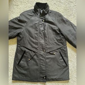 Westbound Women’s Weather Rain Coat Water Resistant Black Jacket Size Medium